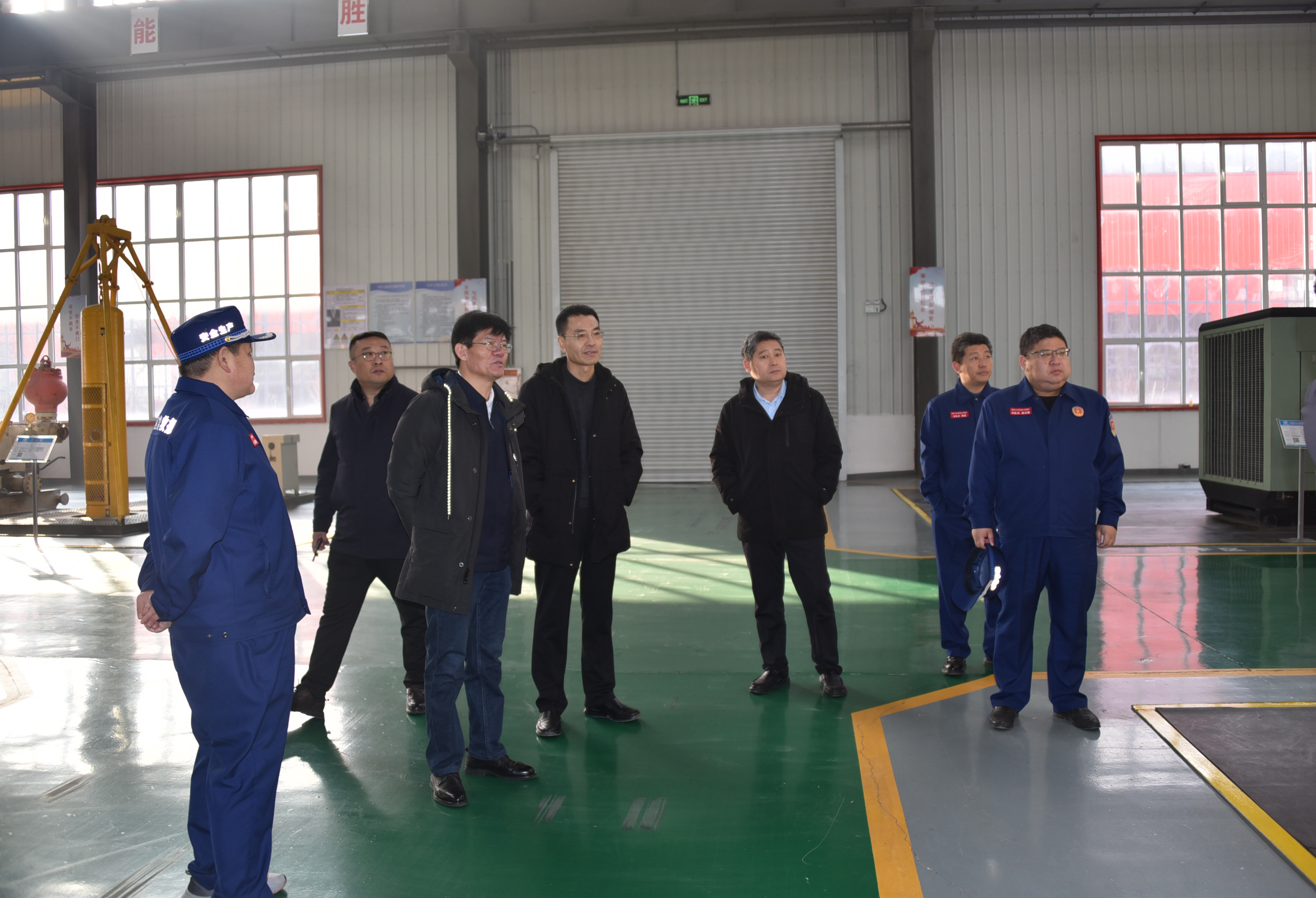 公司领导赴山东省煤田地质局第二勘探队调研交流 (2).JPG